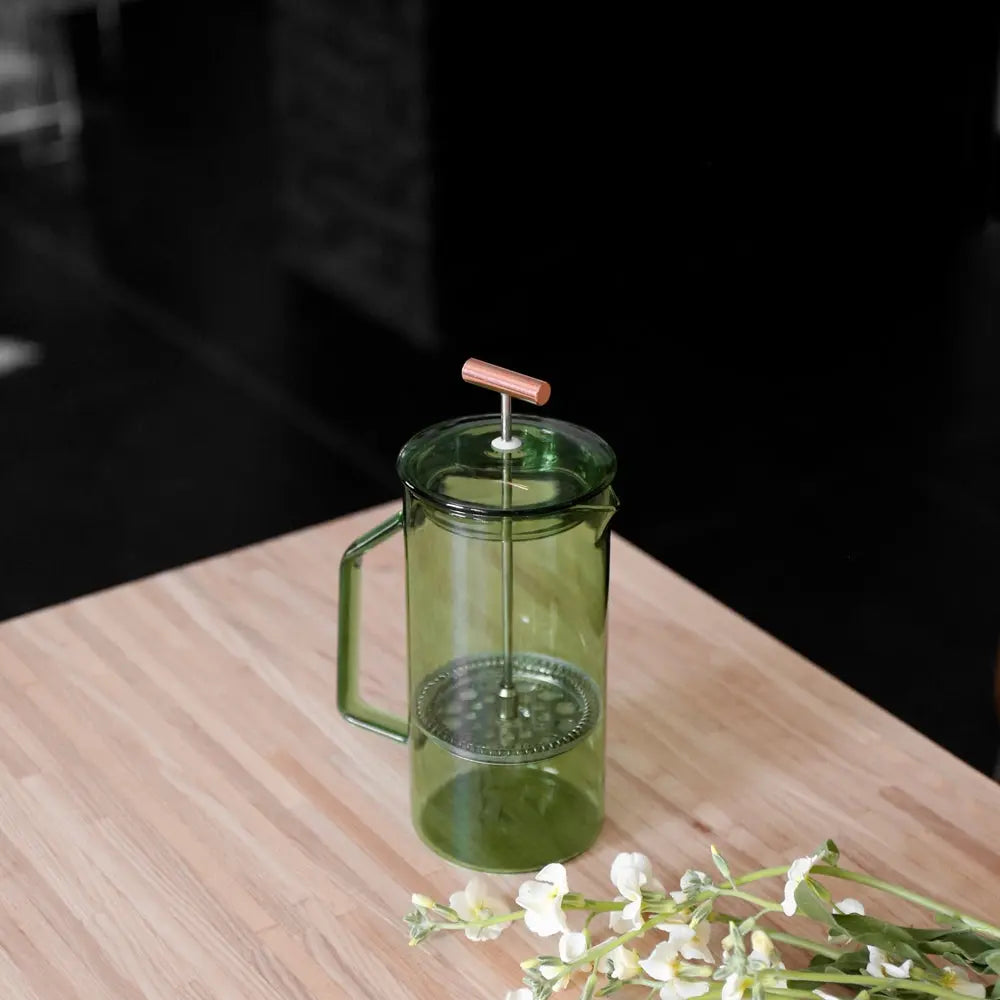 Verde Glass French Press - Premium French press from YIELD - Just $110.00! Shop now at Club Goods